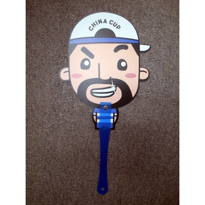 Die Cut Plastic Fan / 各形狀刀模廣告PP塑料扇 Die Cut Plastic Fan / 各形狀刀模廣告PP塑料扇