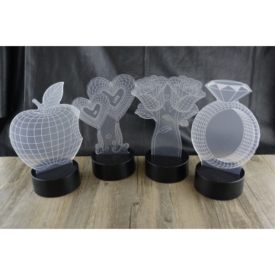 3D stereoscopic visual light / 3D視覺立體燈 3D stereoscopic visual light / 3D視覺立體燈