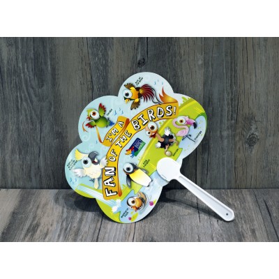 Die-Cut Paper Fan /  各形狀刀模廣告纸扇 Die-Cut Paper Fan /  各形狀刀模廣告纸扇