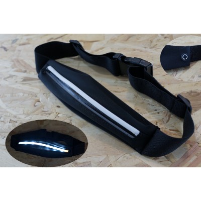 Sportive w/LED Lighting Waist Pocket /運動防水包帶LED燈